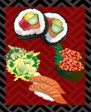 Illustration of Japanese cuisine