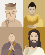 宗教的插圖材料