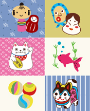 Tài liệu minh họa hàng hóa dễ thương của Nhật Bản