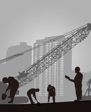 Construction silhouette