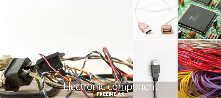 Electronic components Stock Photos