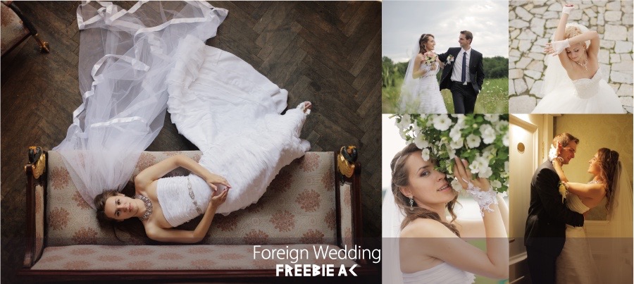 Vật liệu nhiếp ảnh đám cưới nước ngoài