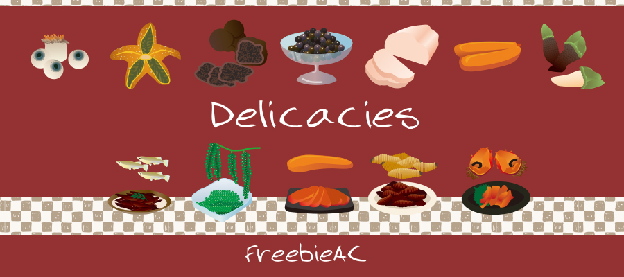 Delicacies illustration