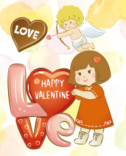 Valentine illustration
