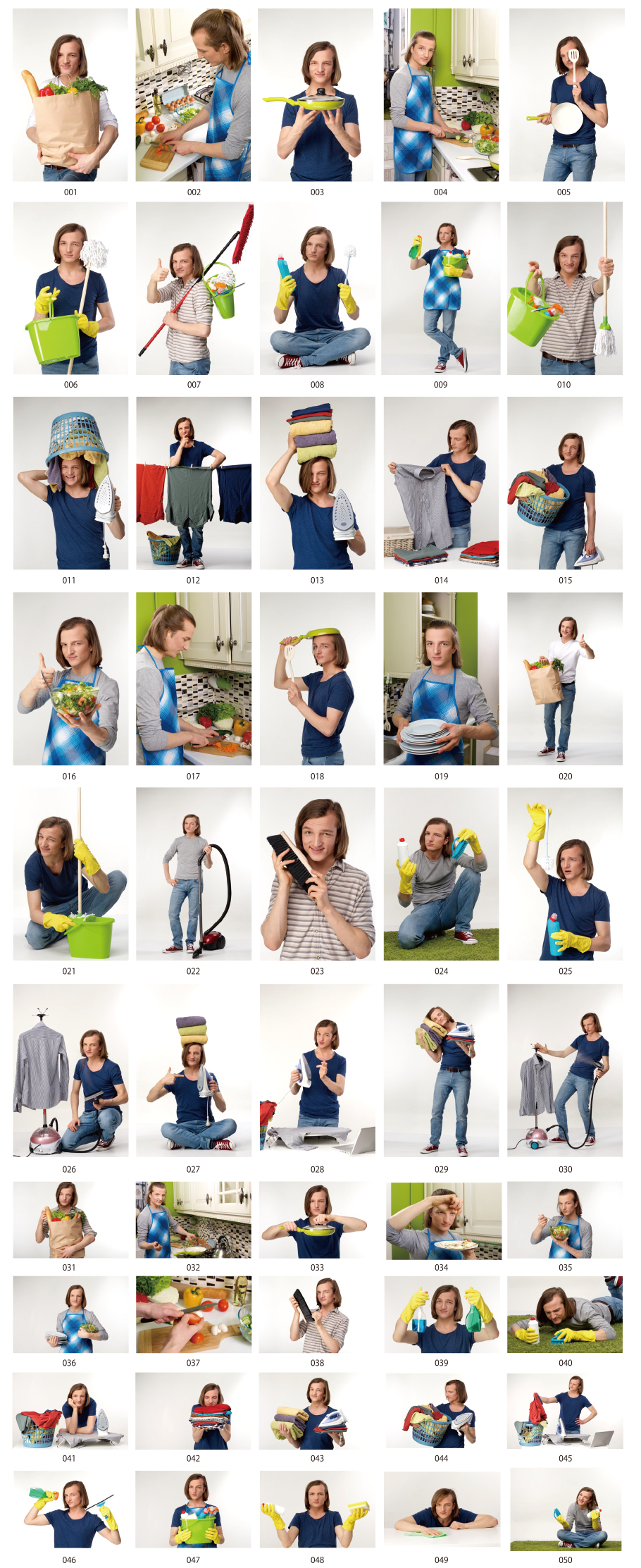 Male housework  photos