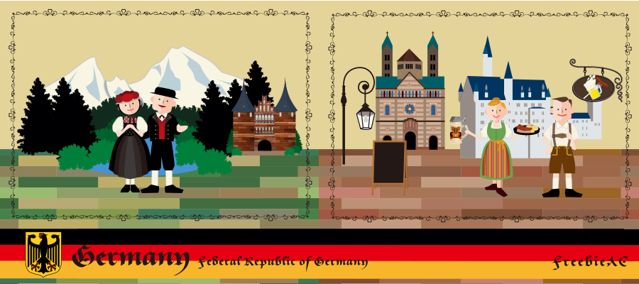 Germany illustrations
