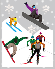 Tài liệu minh họa của các môn thể thao mùa đông