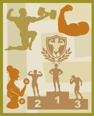 Muscle silhouettes