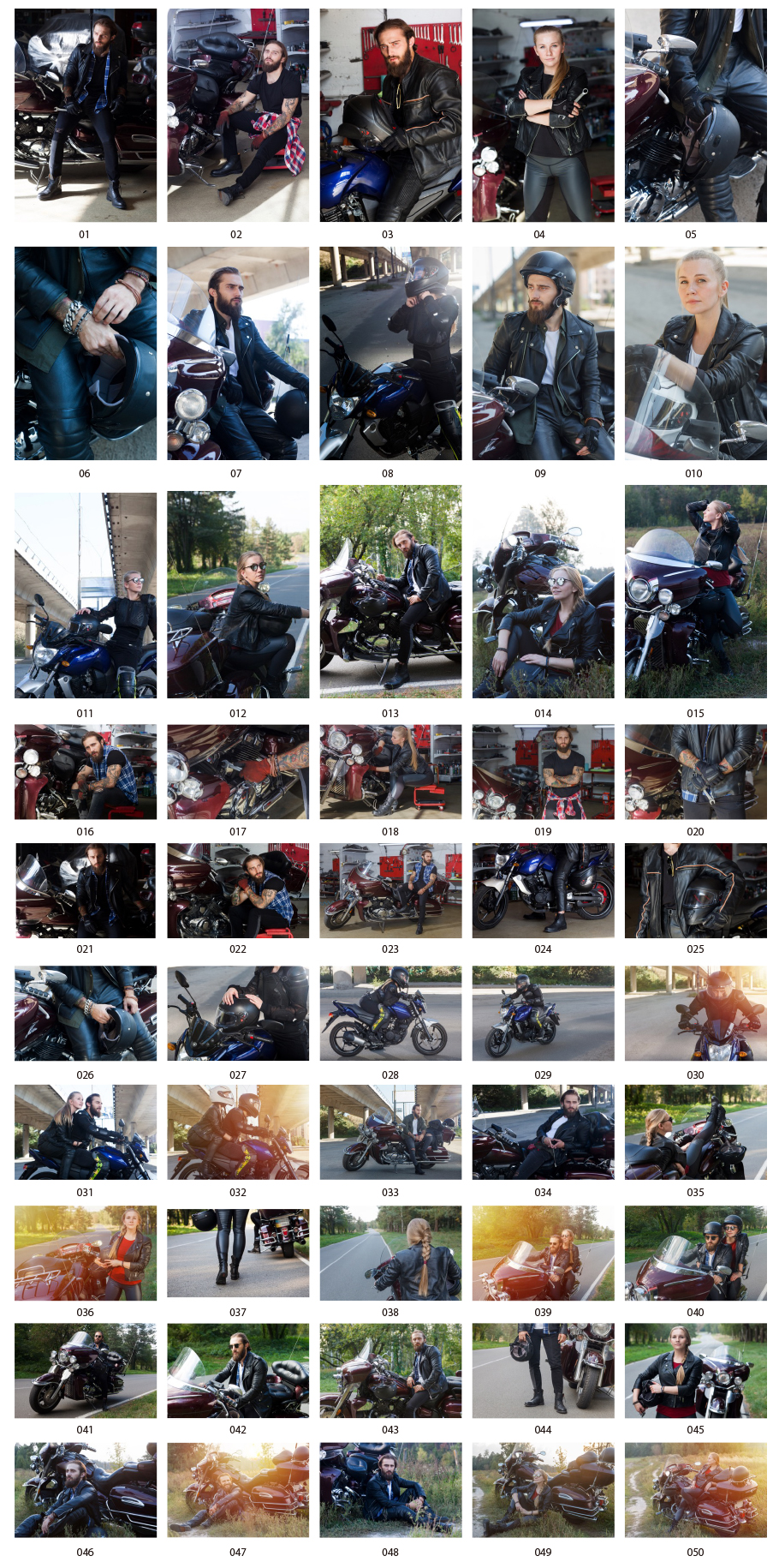 モーターバイクの写真素材