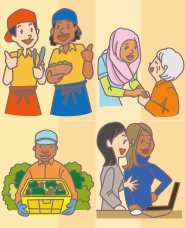 Tài liệu minh họa của lao động nước ngoài