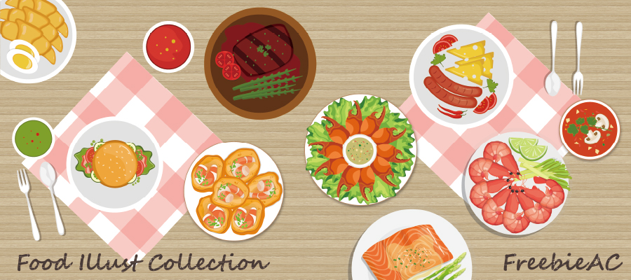 Food illustration collection