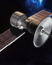 Artifical satellite 3DCG images
