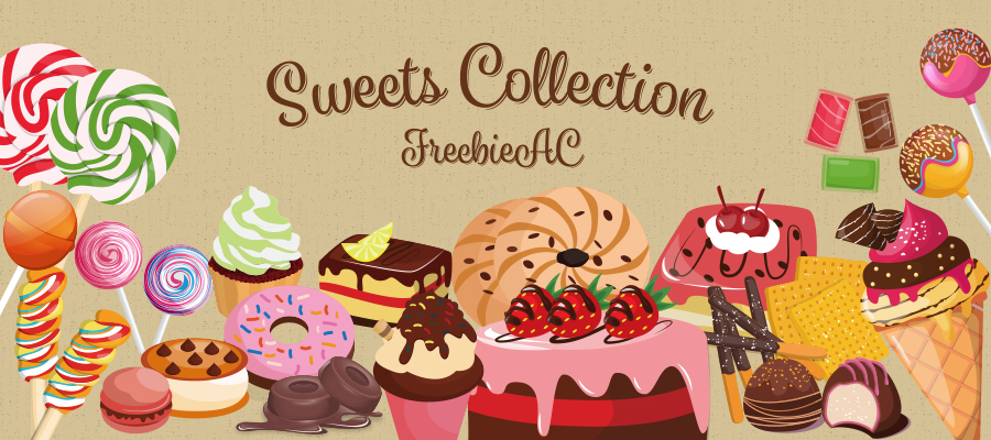 Sweets clipart collection