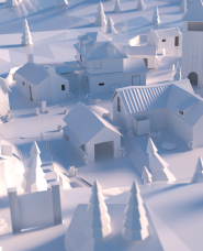 Polygonal 3D City Model
