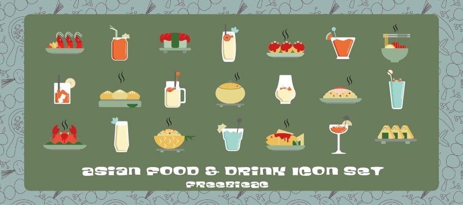 Asian food / drink icon