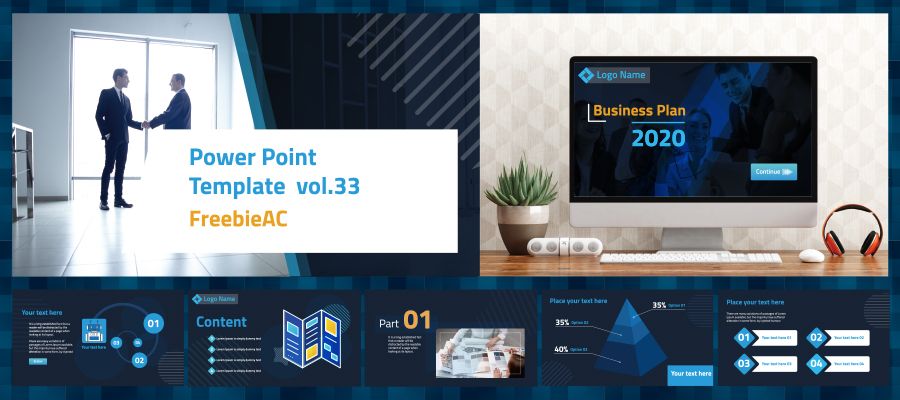 PowerPoint template vol.33