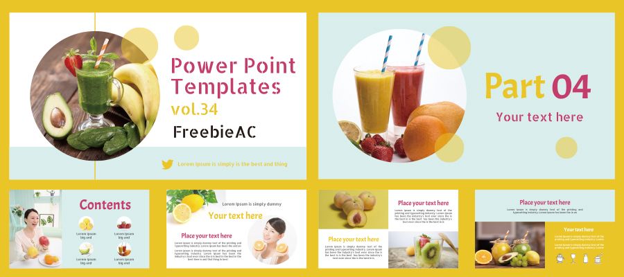 PowerPoint template vol.34