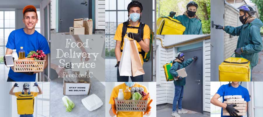 Food delivery photos