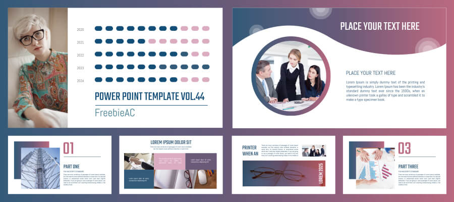 PowerPoint template vol.44