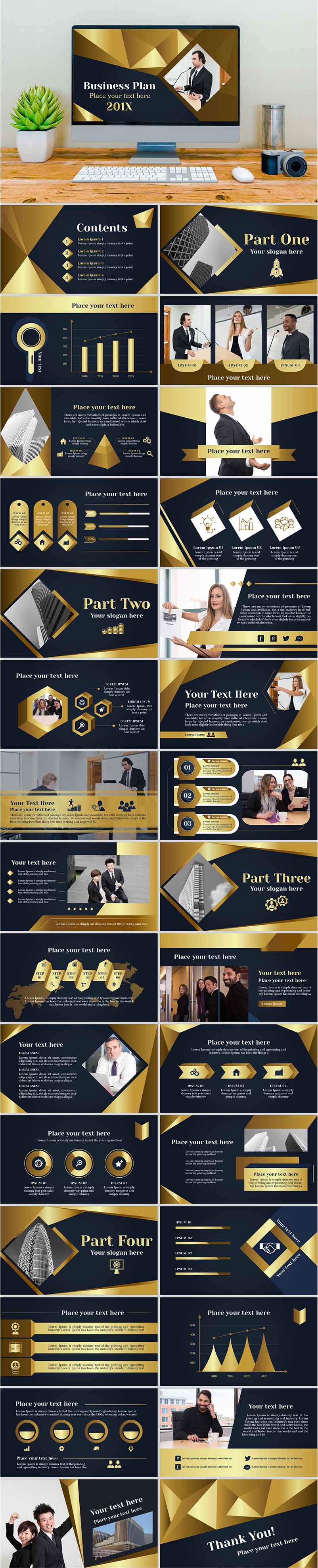 PowerPoint template vol.45