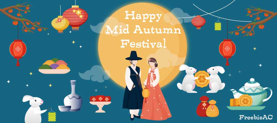 Mid-Autumn Festival illustration collection