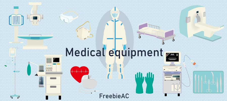 Illustration of medical equipment