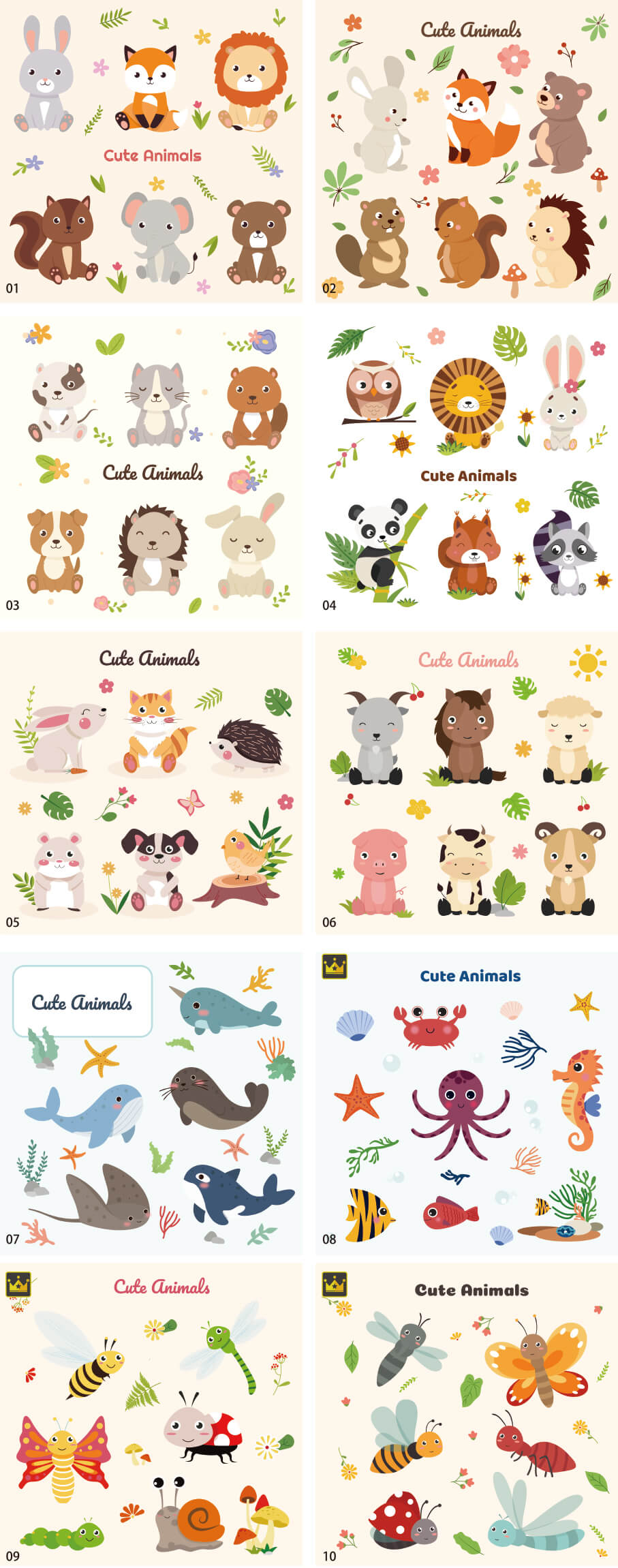 Animal Illustration Collection เล่ม 5