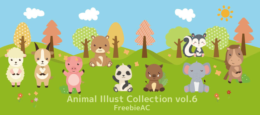 Animal Illustration Collection vol.6