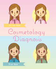 Illustration of beauty diagnosis