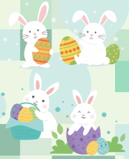 Easter illustration collection