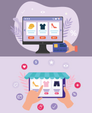 E-commerce illustration collection