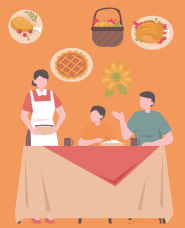 Thanksgiving Day Illustration Collection