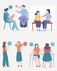 Counseling illustration collection