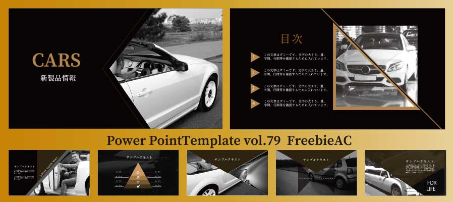 PowerPoint template vol.79
