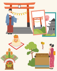 Bộ sưu tập minh họa năm mới của Nhật Bản