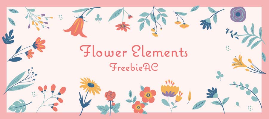 Flower illustration collection