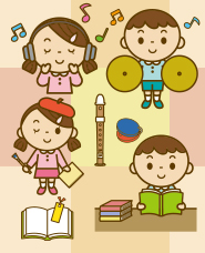 November nursery school letter / letter illustration