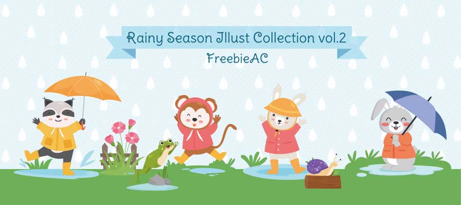 Rainy season illustration collection vol.2