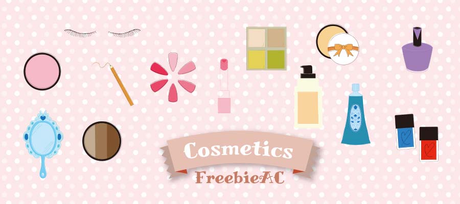 Cosmetics/makeup illustrations
