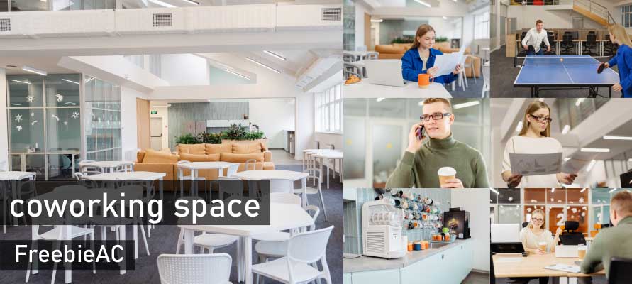 Photos of coworking space